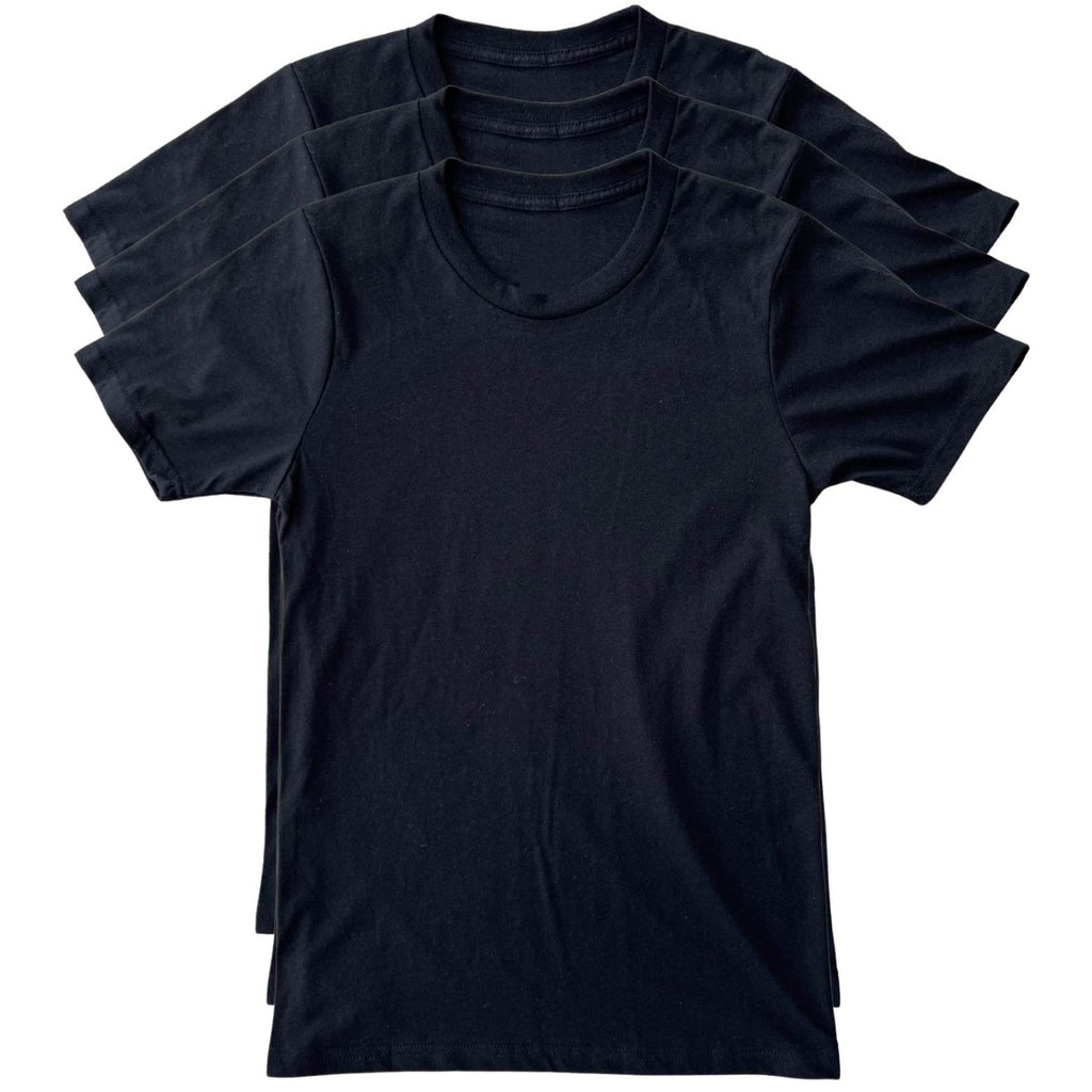 Made In USA Everyday T Shirt | 3 Pack Black