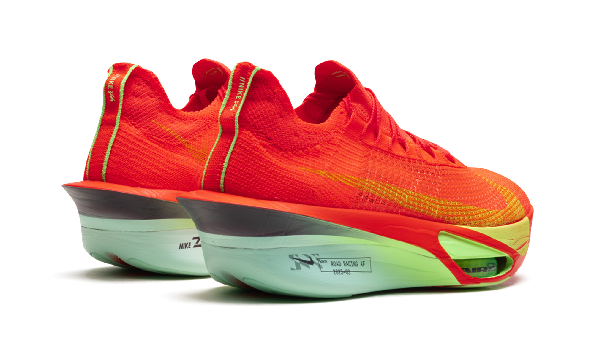 ZoomX AlphaFly 3 "Bright Crimson Lime Blast" FD8311 600