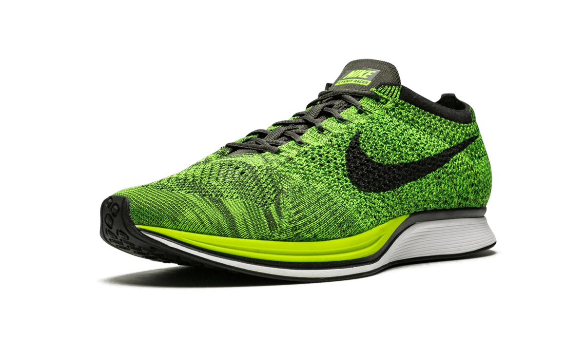 Flyknit Racer "Volt Sequoia" 526628 731