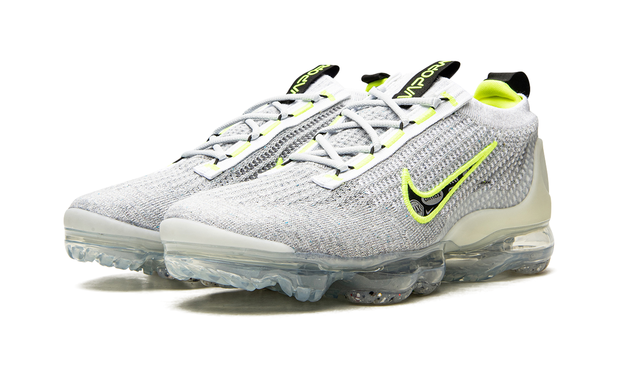 Air Vapormax 2021 Flyknit "'Logo Pack - Wolf Grey Volt'" DH4085 001