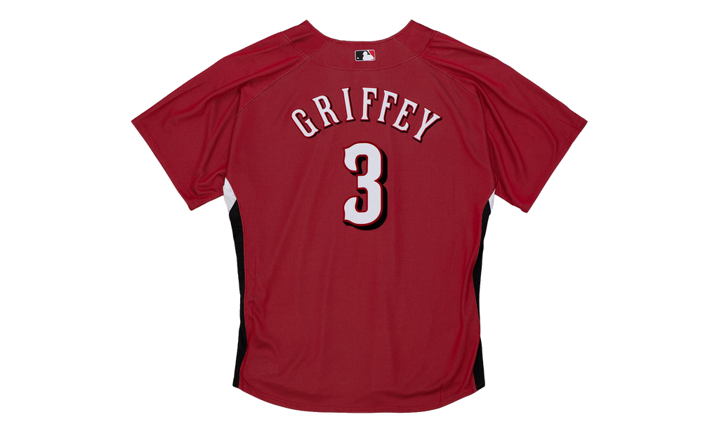 MLB AUTHENTIC BP PULLOVER JERSEY "REDS 2007 KEN GRIFFEY JR" ABPJAC20010-CRENAVY07KGJ