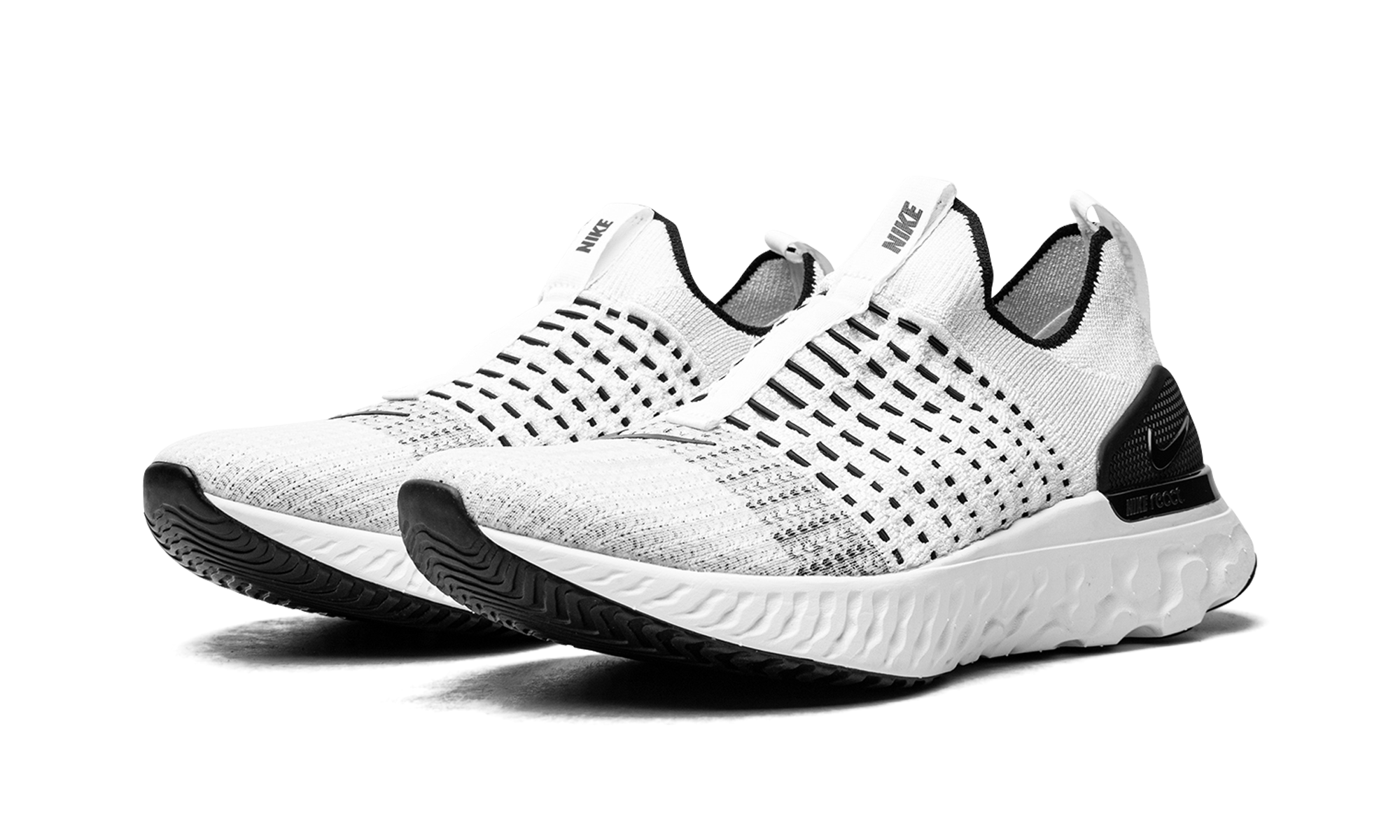React Phantom Run Flyknit "White/White-Black-Pure Platinum" Cj0277 100