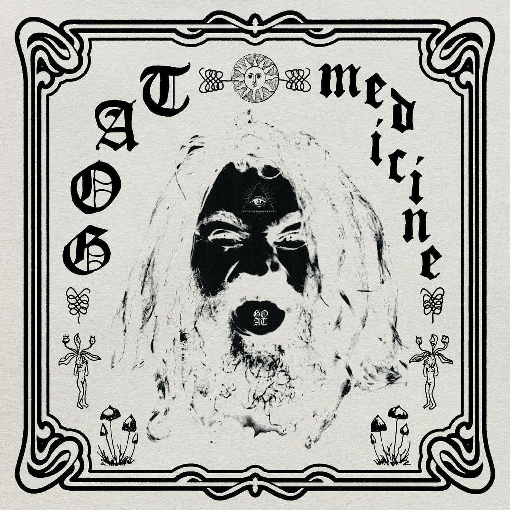GOAT - Medicine Ltd Indies Bohemica Purple & Frosted Clear Splatter Vinyl LP