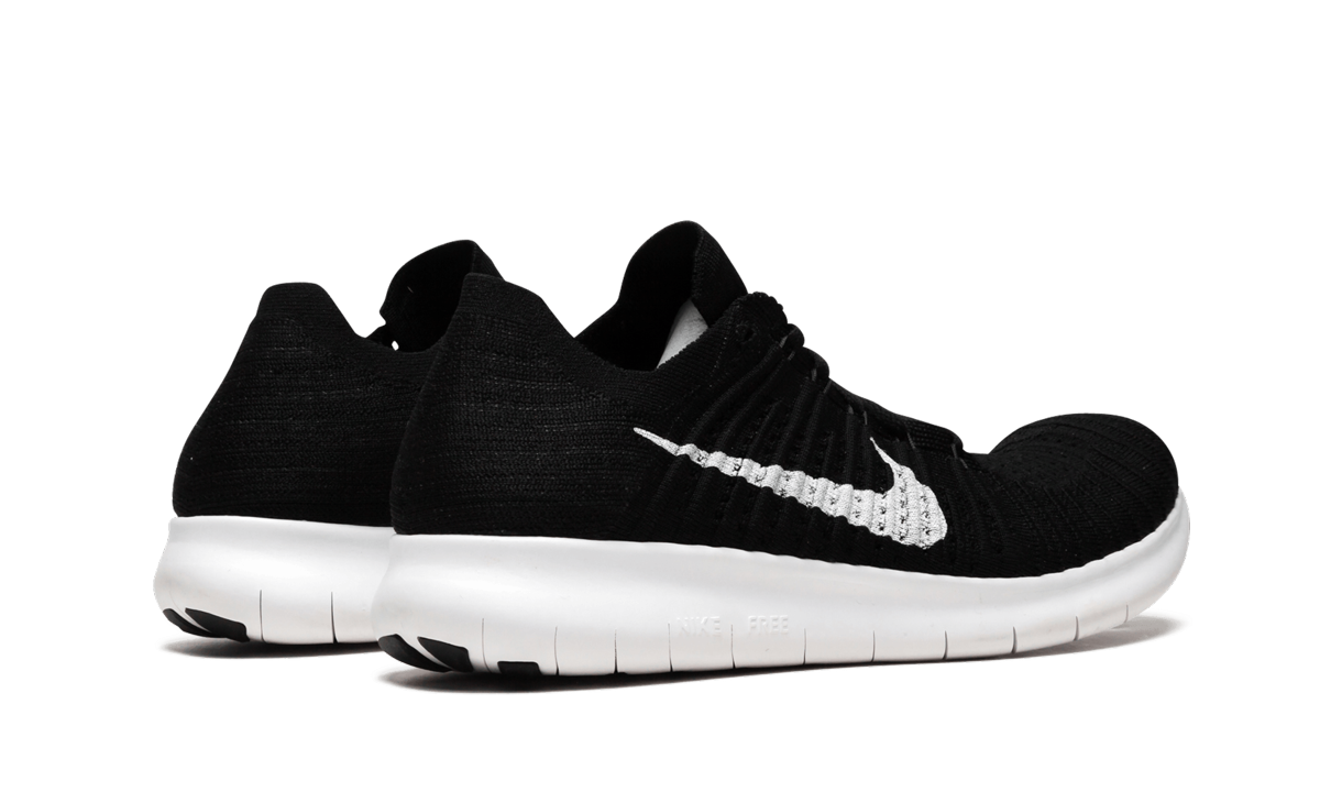 FREE RN FLYKNIT MNS WMNS "Black / White" 831070 001