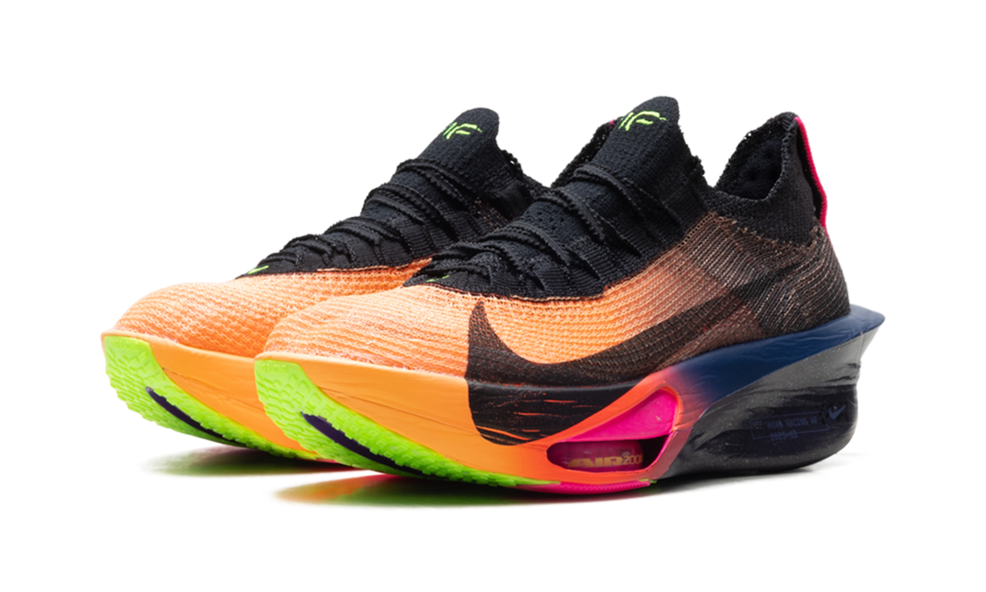 Nike ZoomX AlphaFly 3 "Orange Pulse / Purple Dynasty" IO9573 800