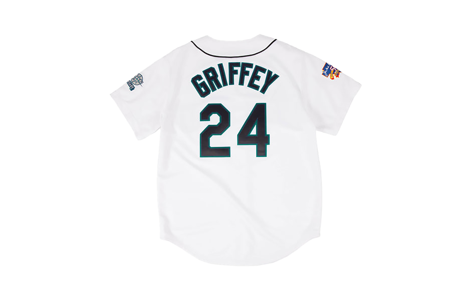 Authentic Jersey Seattle Mariners 1997 Ken Griffey Jr. "White" SMAWHIT97KGJ A
