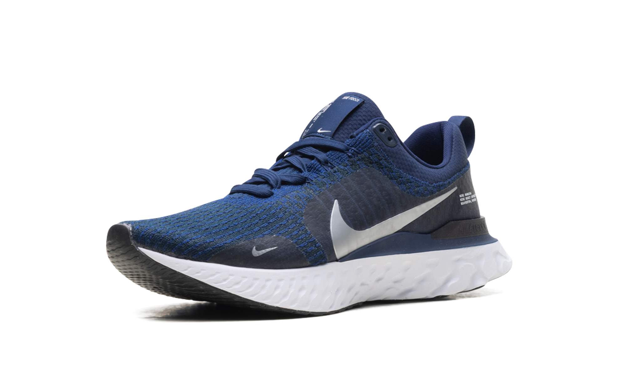 React Infinity Run Flyknit 3 "College Navy Metallic Silver" DZ3014 401