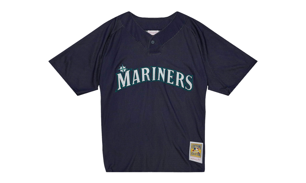 Authentic Ken Griffey Jr Seattle Mariners 2010 BP Jersey "Black" ABPJ5316 SMA10KGJMABL
