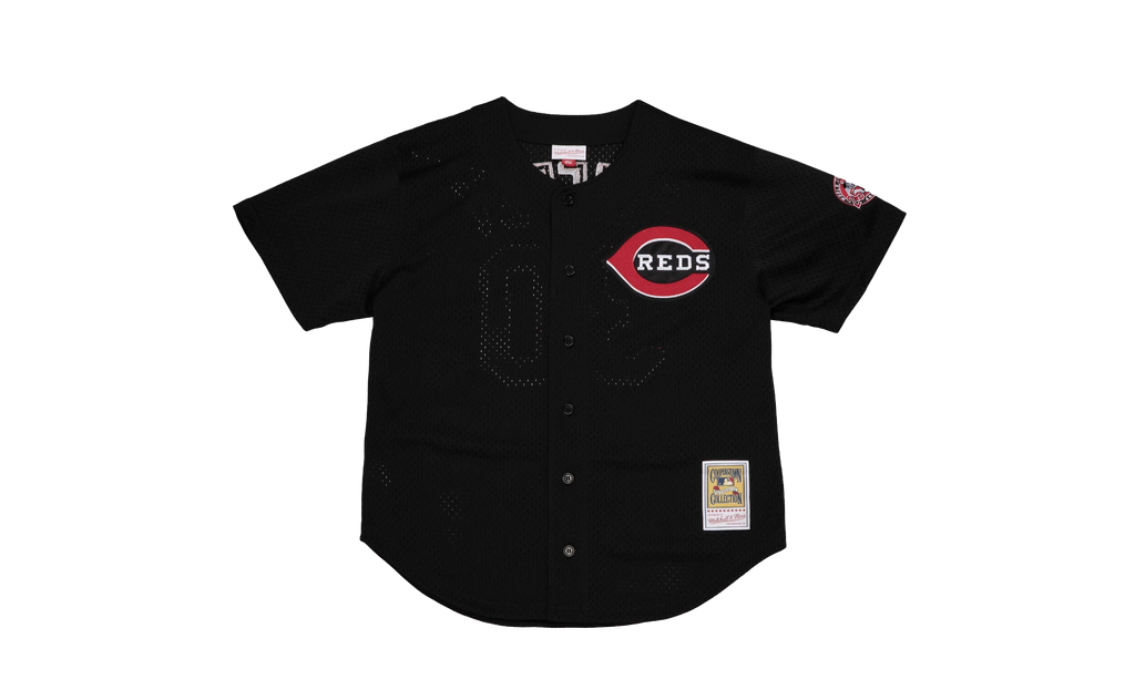 Authentic Batting Practice Jersey "Reds 2000 Ken Griffey Jr." ABBF3116 CRE00KGJBLCK